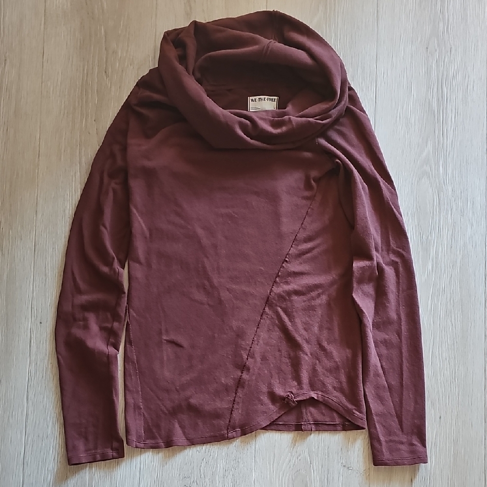 We The Free Burgundy Top